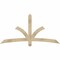 Ekena Millwork Davenport Rough Sawn Timber Gable Bracket, Douglas Fir, 72"W x 36"H x 2"D x 4"F, 12/12 Pitch GBW072X36X0204DAV00RDF - alternate 1